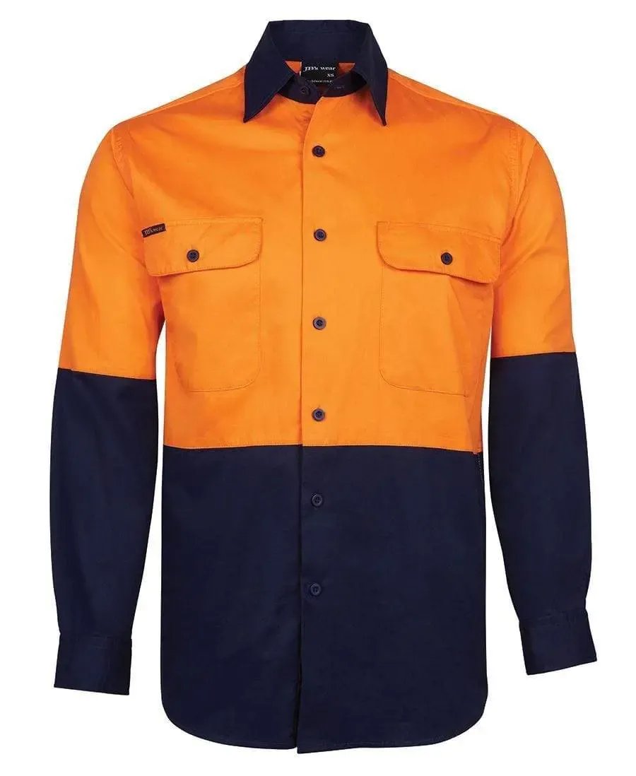 JB'S Hi-Vis Long Sleeve Shirt 6HWSL
